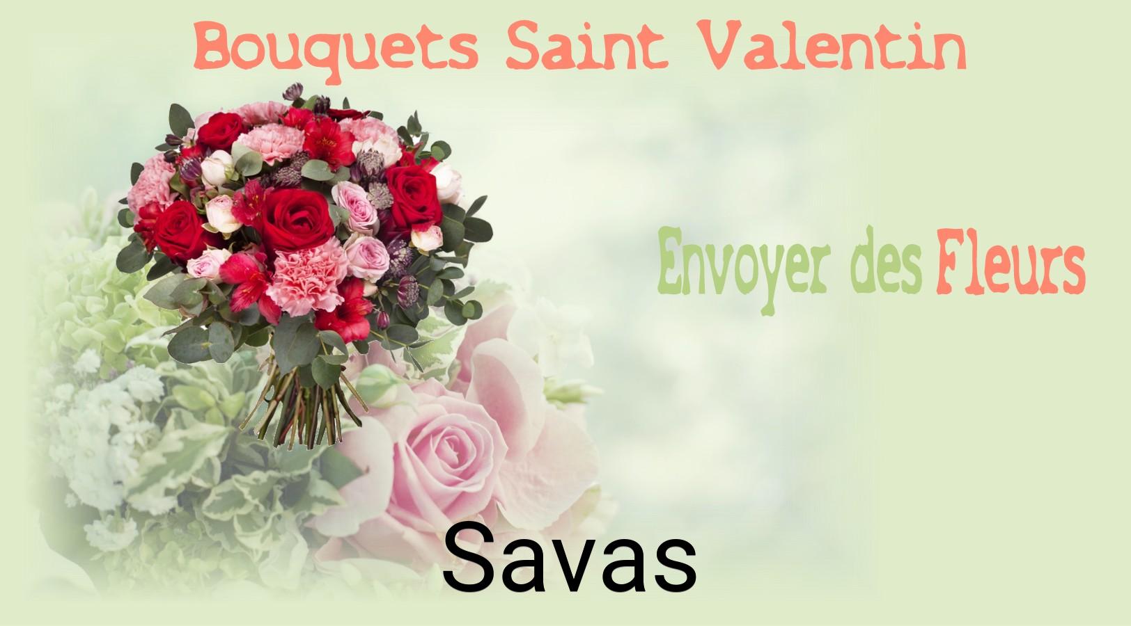Roses de Saint-Valentin livrées à Savas